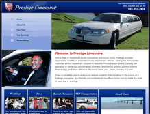Tablet Screenshot of peilimousine.com